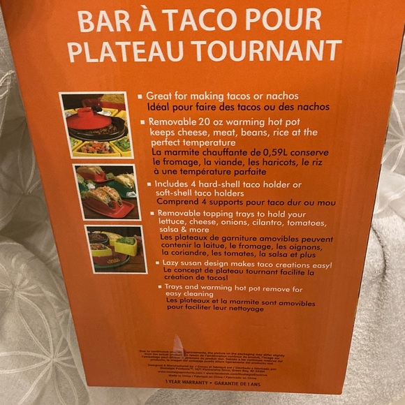 Taco Tuesday Lazy Susan - Picture 3 of 6